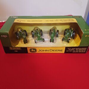 Ertl 2006 20 series John Deere 50th Anniversary 4 Tractors Die Cast Dealers